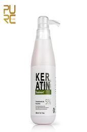 PURC Brazilian Keratin Treatment straightening hair 5 formalin 300ml Eliminate frizz and make shinysmooth Hair Treatments6346797