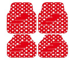 Fashion Style Car Foot Mats Four Piece Set High Quality Carpets Rugs Non Slip Foldable Floor Mat Cushion9345171