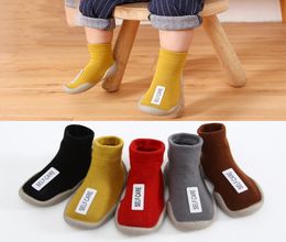Baby Boys Girls Toddlers Moccasins Non-Skid Indoor Kids Floor Slipper Animal Breathable Cotton Knitted Shoes Ideal Gift K6309752973
