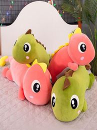 5070cm Big Eyes Dinosaur Plush Toy Stuffed Cute Dragon Doll Soft Cartoon Animal Sleeping Pillow Kid Girl Birthday Gifts7473757