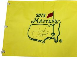 Collectable SPIETH Autographed Signed signatured auto Collectable MASTERS Open golf pin flag