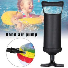 Inflatable Pump Hand Air Pump Inflator Kit Portable For Soccer Basketball Balloon Swimming Rings Inflatable Bed Inflatable Mattress 12 InchL231228