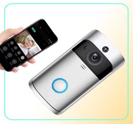Smart Doorbell Wireless Bell Ring Camera Video Door Phone Call Intercom System Apartment Eye Wifi7568799
