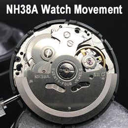 japan nh38a mechanical movement high quality brand automatic selfwinding movt replacement nh38 24 jewels import mechanism290s