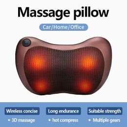 3-speed head relaxation electric shoulder and back Shiatsu neck massager 231227