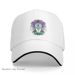 Ball Caps Geometric Lion Face Baseball Cap Hats Custom Women's Beach Outlet 2023 Men's