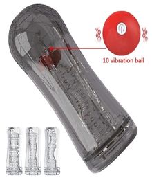 Vibrator Masturbator For Men Mastorbation Real Vagina Soft Pussy Penis Endurance Exercise Vaccum Pocket Cup Male Sex Toys 2208127300110
