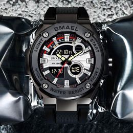 Men Military Watches Brand Luxury SMAEL Sport Quartz Wristwatches Male Watches relogio Digital 1625 Sport Watches Waterproof Men311B