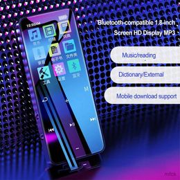 MP3 MP4 Players Bluetooth-compatible MP3 MP4 HD Display Player Music Household Sporting