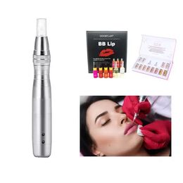 High Quality 7 colors led photon Facial Body and Skin Care electric derma roller microneedling pen