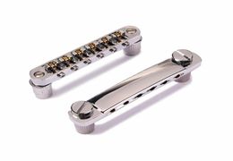 Guitar Roller Saddle Bridge Tailpiece Locking Posts for Gibson LP Epiphone Electric Guitar Parts71350159072109