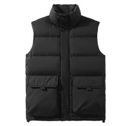 standard down vest for men and women with the same style warm sleeveless jacket work 231227