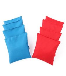 Sand Bag 8PCS 10x10cm Cornhole Bean Bags Set Corn Filled Cloth Training Equipment For Outdoors Hole Throwing Game2058805