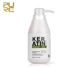 PURC Brazilian Keratin Treatment straightening hair 5 formalin 300ml Eliminate frizz and make shinysmooth Hair Treatments4140246