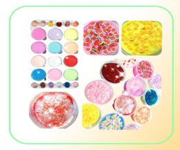 For Kids Advent Calendar Christmas Slime 24Pcs Different Countdown Calendar Toy Slime Toy For Candy Plasticine Toy Gift 2012262472062