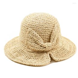 Wide Brim Hats Fashion Caps Women Summer Beach Baseball Sports Outdoor Straw Foldable Brimmed Breathable Sun Shade Hat 2023