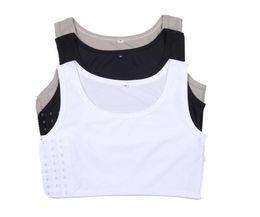 Women039s Shapers Chest Breast Binder Plus Size Tomboy Trans Short Shaper Corset Les Lesbian Undershirt Women Cosplay Vest Tank1278284