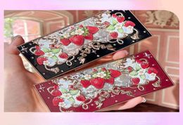 Eye Shadow Flower Knows Strawberry Rococo Jewel Eyeshadow Palette 5 Colors Pearlescent Mashed Potatoes 2302112668882