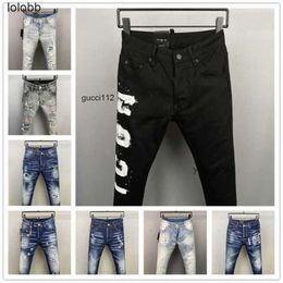 Mens Luxury Designer Denim Jeans d2 dsq2 dsquare 2 Holes Trousers COOLGUY Biker Pants Clothing SD99