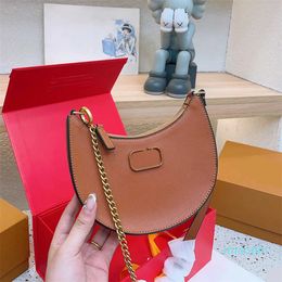 designer bags women Crescent wrist bag chian shoulder bag handbag purse hobo ladies composite leather clutch shoulder wallet crossbody bag female purse