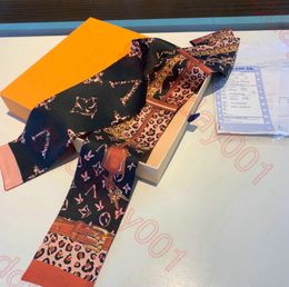 2024 Handbag Scarf Headbands Women Letter Flower Silk Scraves Vivienne World Bandeau Bag Hair Bandeau Bees Silk Neck Bow Monogram Confidential Bandeau 21