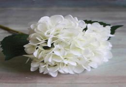 Artificial Hydrangea Flower 47cm Fake Silk Single Real Touch Hydrangeas for Wedding Centrepieces Home Party Decorative Flowers GA15516175