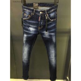 Mens Luxury Designer Denim Jeans d2 dsq2 dsquare 2 Holes Trousers COOLGUY Biker Pants Clothing A7JT