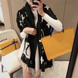 30% OFF scarf New Women's Cashmere Scarf Fashion Foreign Trade Shawl Dual purpose Pocket Double sided Jacquard Warm Neck Pastoral