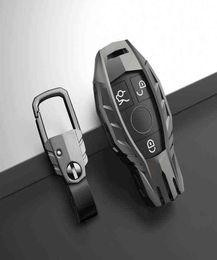 Car Key Case Cover For Mercedes AMG A C E S series E200L E300L C260L E260 W204 W212 W176 CLA GLA Car Acessories Keychain5849032
