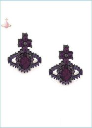 Charm Charm Charmbuy 2021 Personalised Black Valentina At The Uk Counter Drop Delivery Jewellery Earrings Dayupshop Dh4Uj5655169