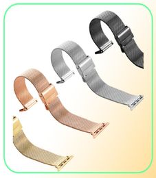 Milanese Loop for Watch Band 7 6 SE 5 4 44mm 42mm Stainless Steel Bracelet Metal Wrist Strap of iWatch Series 2 3 38mm 40m592601432
