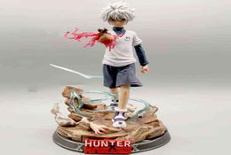 27cm Hunter x Hunter Gon css Killua Zoldyck Anime PVC Action Figure Toy GK Game Statue Figurine Collection Model Doll Gift H6935630