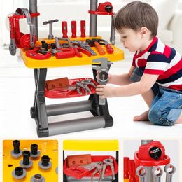 Play Repairing Tool Toy Set for Kids Screwdriver Roleplay Toddler Playhouse Game Children 231227