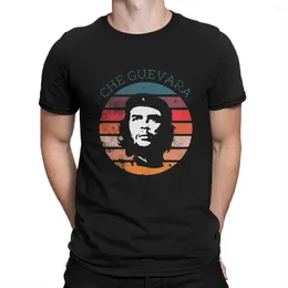 Men's T Shirts Classic Crazy Cotton Tees Short Sleeve Che Guevara Round Collar Clothing Birthday Gift