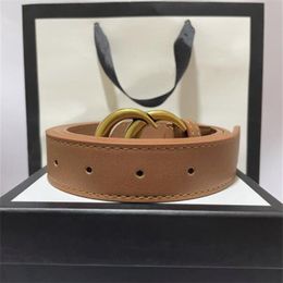 Fashion width 2 8cm classic Ladies designer belt in red white yellow black Casual letter smooth buckle belt with box AAA1286Z