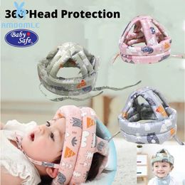 Baby Safety Helmet Head Protection Headgear Toddler Antifall Pad Children Learn To Walk Crash Cap 231227