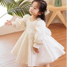 Girl Dresses Flower Boy Wedding Little Dress 2023 Girls' High End Princess Host Performance