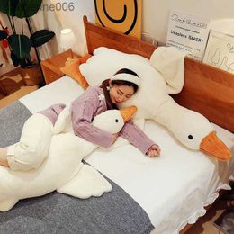 Stuffed Plush Animals Cute Size White Goose Doll Plush Doll Goose Plush Toy Cute Goose Soft White Duck Plush Doll Gift For Girlfriend Kids Or BestieL231228