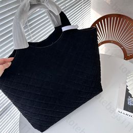 large velvet tote bags womens fashion tote handbag suede luxurys handbags classic diamond lattice shopping bag large capacity shoulder bags designer woman bag 36cm