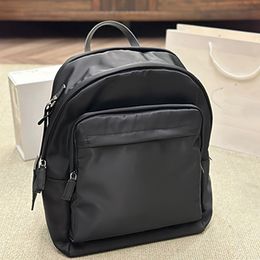 Classic Fashion Luxury Designer backpack Re Nylon and Saffiano Leather Backpack High Quality Genuine Backpack Sizes 28*38CM