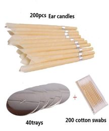 200pcs Beeswax Natural Therapy Ear Care Candle Coning Beewax Cleaner 2207127860449