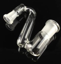 14.5mm to 18.8mm Female Drop Down glass adapter converter joint Connecter for glass bong glass bubbler and ash catcher glass smoking LL