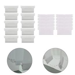 10pcs Venetian Blind Base Panels Curtain Accessories Bottom Parts Replacement Weight Slats For 89127mm 231227