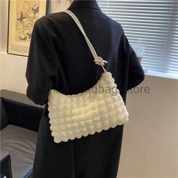Shoulder Bags High-quality Soft Cloud Cotton Candy Women's Handbag Gentle Bag Lightweight Large Totestylishhandbagsstore