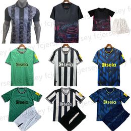 23 24 Soccer Jersey Newcastle UnITeDS BRUNO G. Uniteds TONALI ISAK Home JOELINTON TRIPPIER Away 3rd Football Shirt NUFC MAXIMIN Top Men Kids Kit Sets maillot