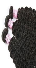 Brazilian Deep Wave Human Hair Bundles Raw Unprocessed Indian Body Water Extensions Kinky Curly Wefts7654538