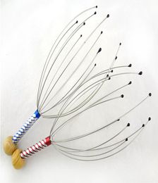 1piece Beauty Health Care Massage Relaxation Octopus Scalp Head Massager Scratcher Random Color3233355