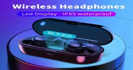 Wireless Bluetooth Earphone TWS Sport Stereo Bluetooth 50 InEar Earbuds IPX5 Waterproof Headset For iPhone Samsung Huawei9489911