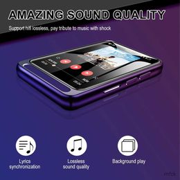 MP3 MP4 Players 16G HiFi Music MP3 Player 2.4 inch Full Screen MP3 MP4 Walkman Bluetooth 5.0 Audio Player FM Radio Recording Music Player