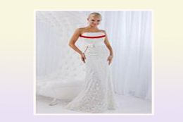 Vintage Celtic Wedding Dresses White And Pale Blue Colourful Mediaeval Bridal Gowns Scoop Neckline Corset Long Bell Sleeves Applique9420771